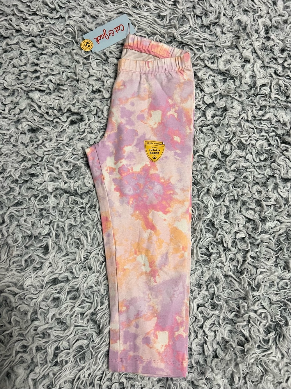 Cat & Jack Tie-Dye Capri Leggings